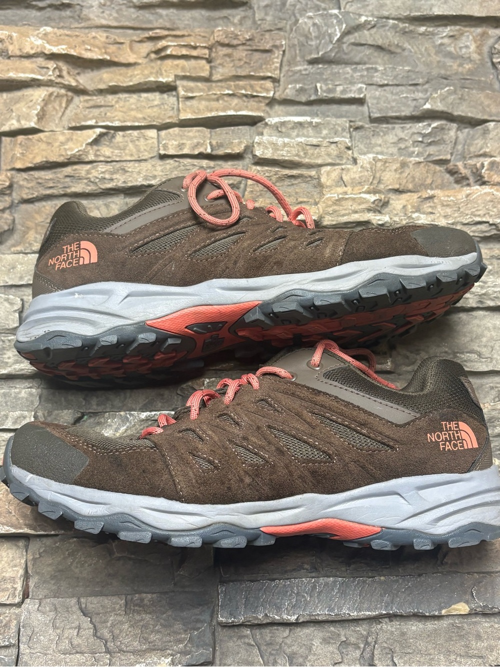 The North Face Women’s Truckee Hiking Shoe Sz 11 Brown Outdoors Lace Up